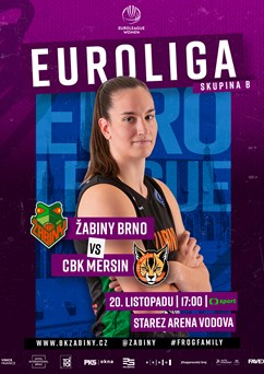 VIP Euroliga: Žabiny Brno - CBK Mersin