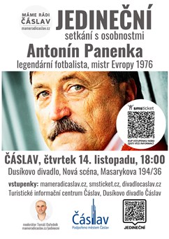 JEDINEČNÍ: Antonín Panenka | setkání s osobnostmi