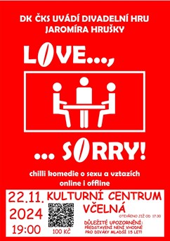 Divadelní hra - Love...sorry