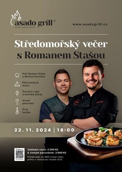 Středomořský večer s Romanem Stašou