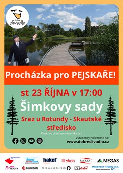 Procházka pro PEJSKAŘE! ŠIMKOVY SADY