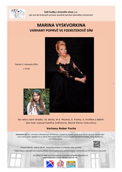 MARINA VYSKVORKINA - varhany poprvé ve Foersterově síni