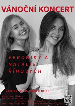 Vánoční koncert Veroniky a Natálie Říhových 