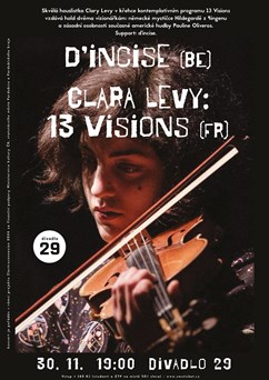 Clara Levy: 13 Visions (FR) • d'incise (BE)