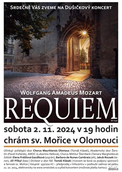 Dušičkový koncert W. A. Mozart Requiem
