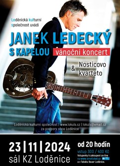 Vánoční koncert Janek Ledecký 