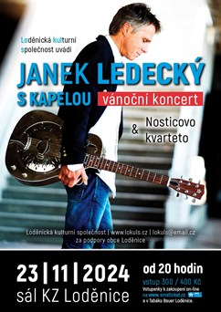 Vánoční koncert Janek Ledecký 