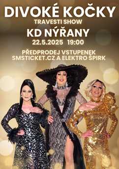 Travesti show Divoké kočky v Nýřanech