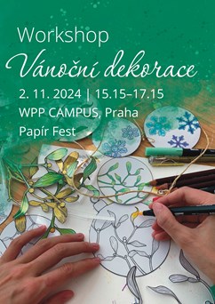 Workshop Vánoční dekorace z papíru