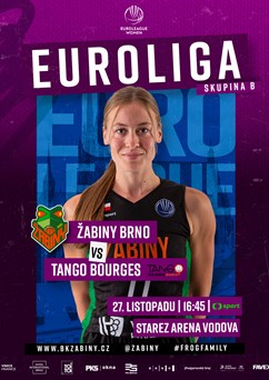 VIP Euroliga: Žabiny Brno - Tango Bourges