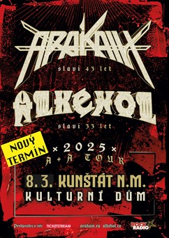 Arakain & Alkehol  A+A TOUR 2025 v Kunštátě