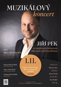 Muzikálový koncert | Jiří Pek & smyčcový kvintet s klavírem