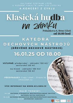 Klasická hudba na zámku (Katedra dechových nástrojů)