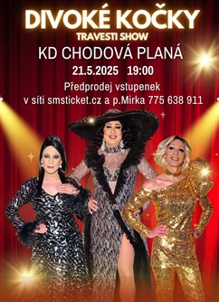 Travesti show Divoké kočky v Chodové Plané