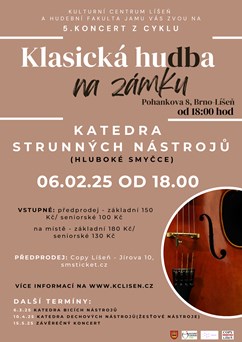 Klasická hudba na zámku (Katedra strunných nástrojů)