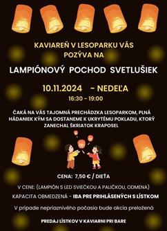 Lampiónový pochod svetlušiek