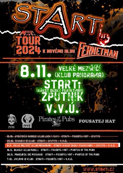 Fernetman Tour - V.V.Ú., ZPUTNIK, STARTi - club Panorama