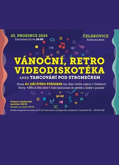 Vánoční retro videodiskotéka, aneb tancování pod stromečkem