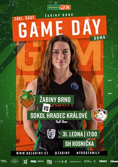 Chance ŽBL: Žabiny Brno - Sokol Hradec Králové