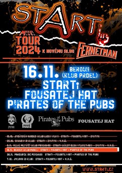 Fernetman Tour - Fousatej hat, Pirates of the Pubs