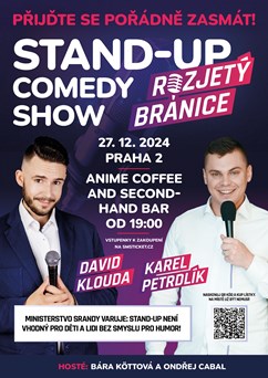 Stand-up Comedy Show ROZJETÝ BRÁNICE v Praze