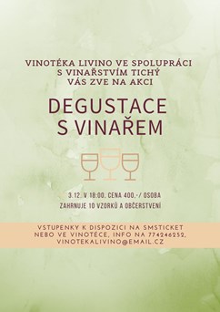 Degustace s vinařem, Vinařství Tichý