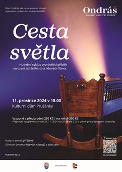 Cesta světla - Adventní koncert VUS Ondráš v Prušánkách 