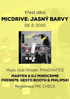 MARTEN - KŘEST ALBA MiCDrive:Jasný barvy | Mic Check 1. Kolo