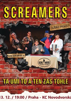 SCREAMERS: Ta umí to a ten zas tohle - NAROZENINOVÁ SHOW