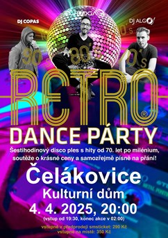 Retro dance párty