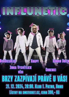 Vánoční večírek s Influnetic