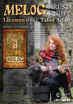 Melog (křest knihy),  Lleuwen uvádí Tafod Arian