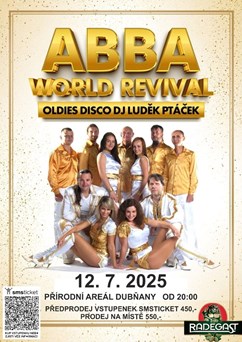 ABBA World Revival + oldies disco DJ Luděk Ptáček