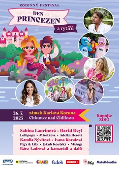 Den princezen a rytířů - Zámek Karlova Koruna
