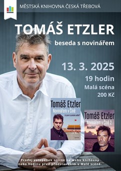 Tomáš Etzler – beseda s novinářem