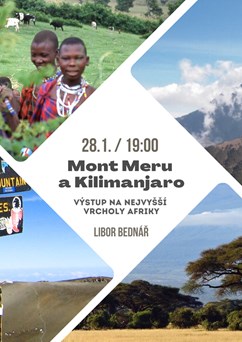 Výstup na nejvyšší vrcholy Afriky – Mont Meru a Kilimanjaro
