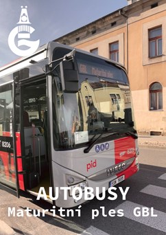 Autobusy - Maturitní ples GBL 2025