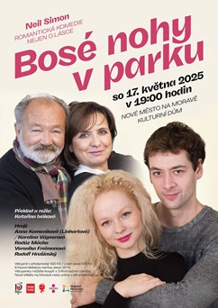 Bosé nohy v parku