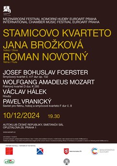 Jana Brožková, Roman Novotný a Stamicovo kvarteto