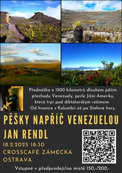 Pěšky napříč Venezuelou - Jan Rendl (Ostrava)