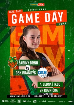 VIP Chance ŽBL: Žabiny Brno - DSK Basketball Brandýs
