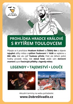 Rytíř provází HRADCEM KRÁLOVÉ