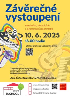 Závěrečné vystoupení DDM Suchdol