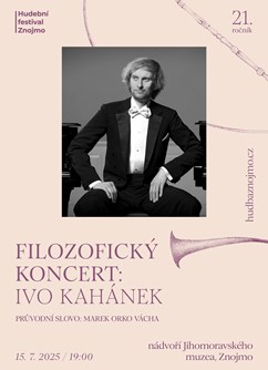 Filozofický koncert: IVO KAHÁNEK