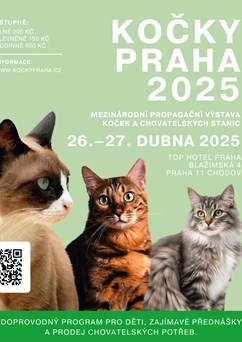 Mezinárodní propagační výstava Kočky Praha 2025