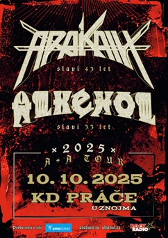 Arakain & Alkehol - A+A Tour 2025 v Práče