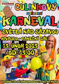 Culinka Karneval 2025 - Světlá nad Sázavou