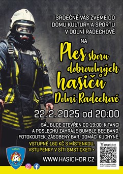 Ples sboru dobrovolných hasičů