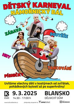 Dětský karneval Blansko
