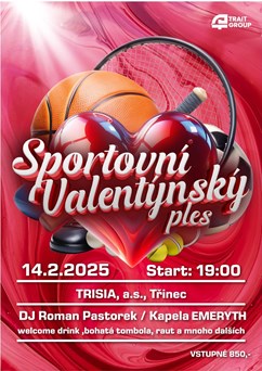 Sportovní Valentýnský ples